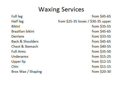 New Jersey Waxing Service, Painless Bikini Waxing, Full Body Wax